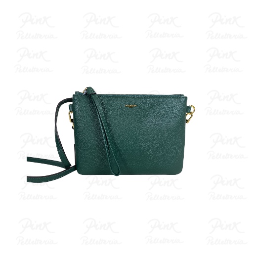 NANNINI Vesna Tracolla Piatta Piccola in Pelle 18605 Bottiglia