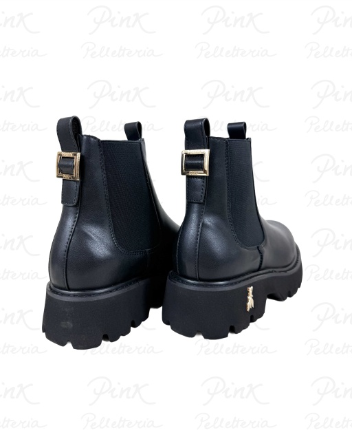 PATRIZIA PEPE Flybackeva Beatle Vitello PJ971.31 Nero