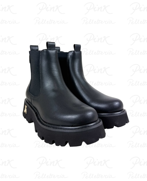 PATRIZIA PEPE Flybackeva Beatle Vitello PJ971.31 Nero