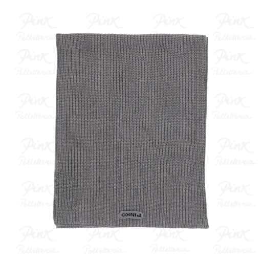 PINKO Slovenia Sciarpa Half English 105996-A2Z4-II2 Grigio/Monumento Grigio