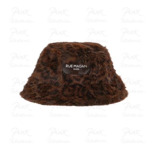 RUE MADAM PARIS Alaska Hat Accessories Fur Leopard