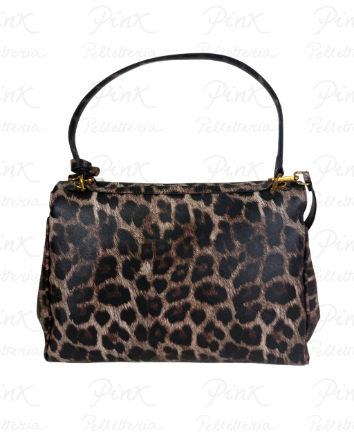 RUE MADAM PARIS Les Jours XL Tote Bag Leopard