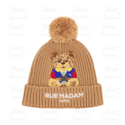 RUE MADAM PARIS Marvin Beanie Accessories Soft Camel