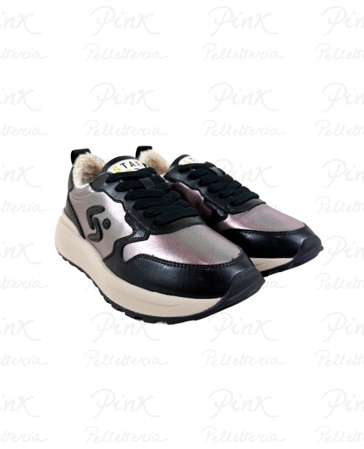 STAR FEET Sneaker Woman 752-SF-158-P003CB BlackPower