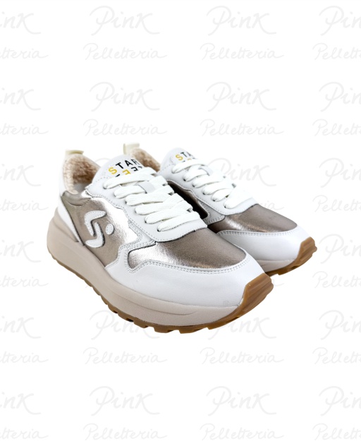 STAR FEET Sneaker Woman 752-SF-158-P003CB WhiteGold