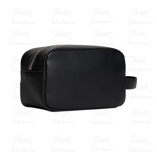 TOMMY HILFIGER Th Woven Washbag AM0AM13838 BDS Black - immagine 2