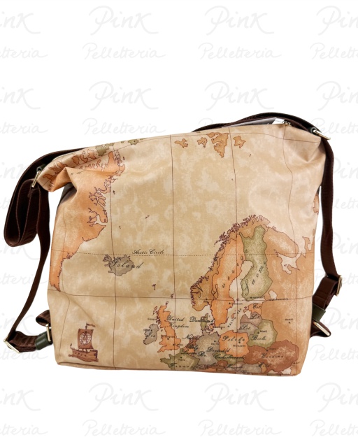 ALVIERO MARTINI PRIMA CLASSE Highland Soft Sottospalla Doppia Portabilita' LD35-S578-0609 Verde Muschio