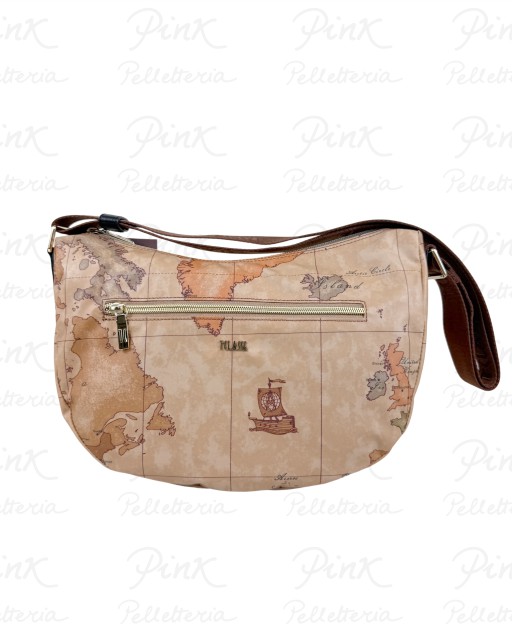 ALVIERO MARTINI PRIMA CLASSE Highland Soft Tracolla Media LD37-S578-0001 Nero