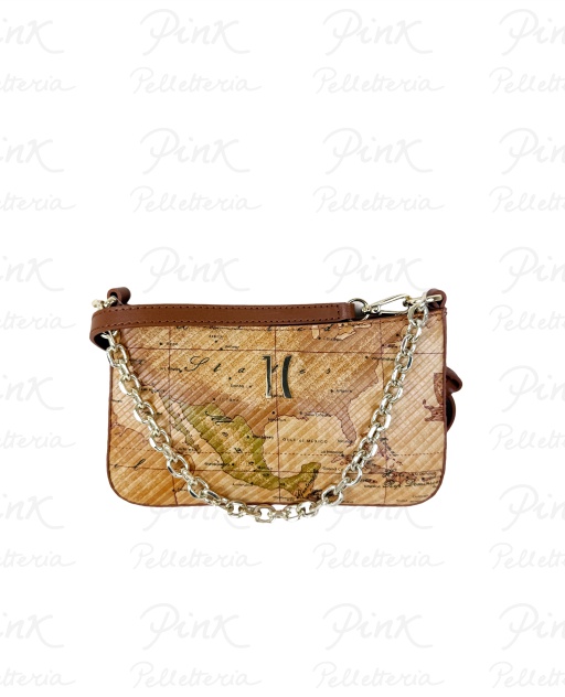 ALVIERO MARTINI PRIMA CLASSE Royal Bag Pochette c/Catena e