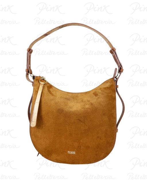 ALVIERO MARTINI PRIMA CLASSE Wild Leather Sottospalla Hobo LD69-8646-0947 Camoscio