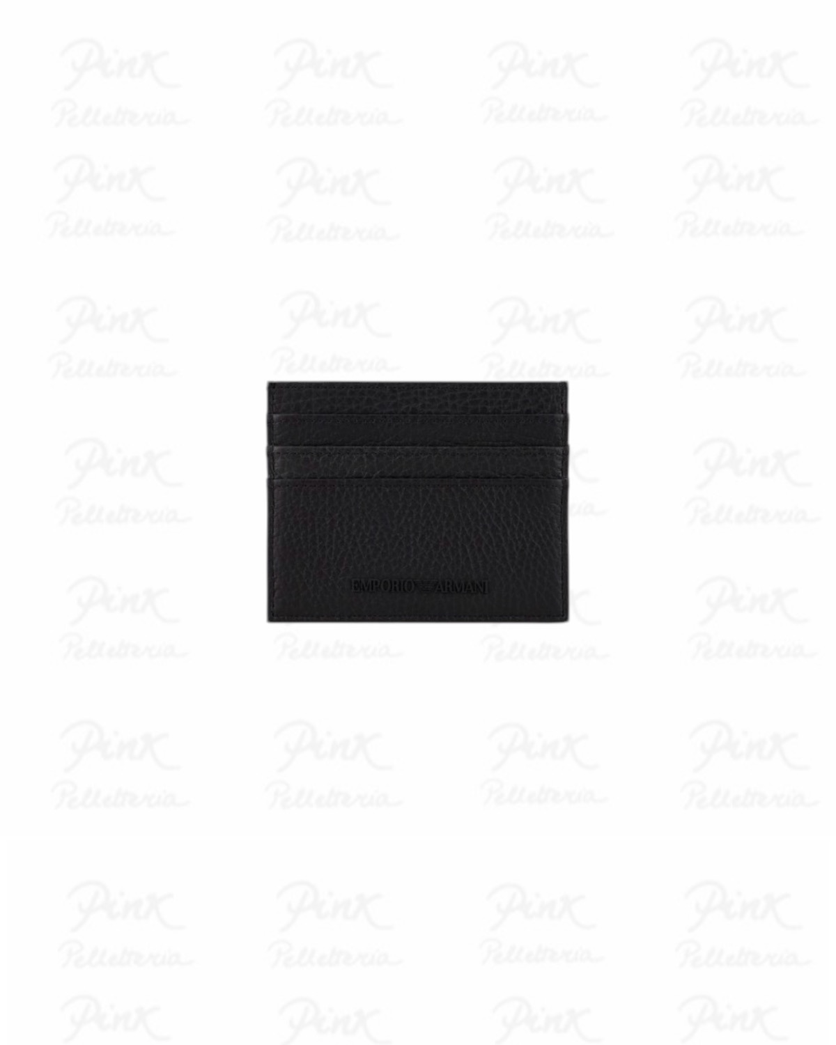 EMPORIO ARMANI Business Man Portafoglio Stampa Cervo Y4R173-Y068E-80001 Black