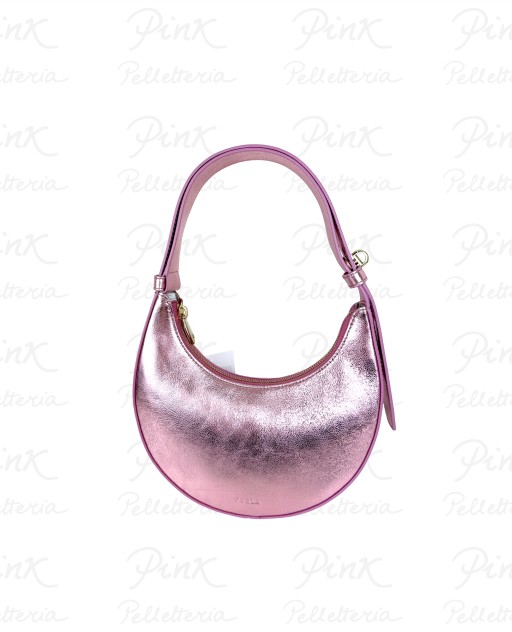 FURLA Delizia Mini Shoulder Bag Vitello Metal WE00649-BX4150-4148S Sakura