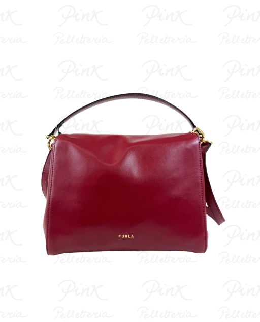 FURLA Domus S Top Handle Vitello WB01957-BX4184-0053S Rubino