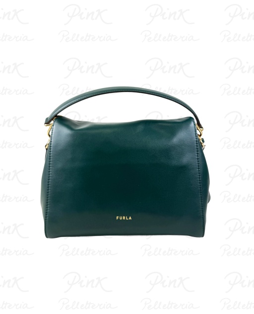 FURLA Domus S Top Handle Vitello WB01957-BX4184-4282S Botanical Green