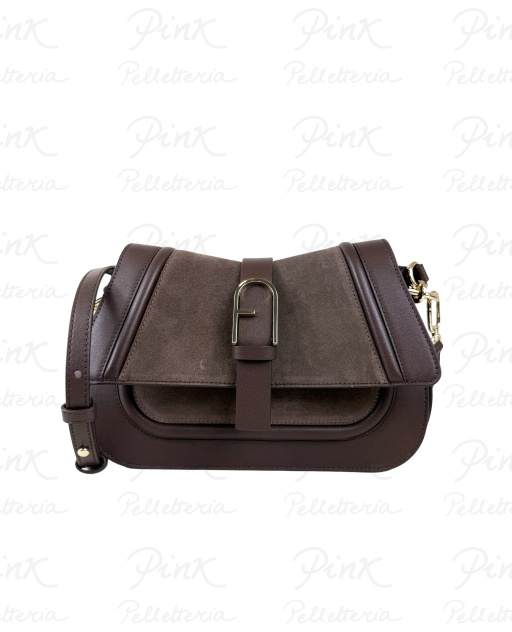 FURLA Flow M Top Handle Vitello WB01822-BX2567-4286S Toni Espresso