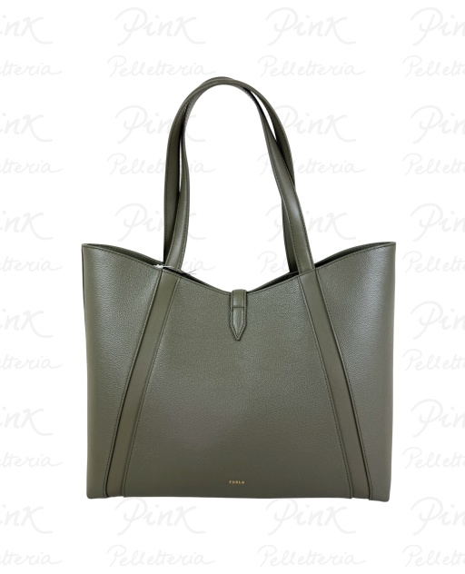 FURLA Goccia L Tote Vitello WB01788-BX3353-2810S Sage