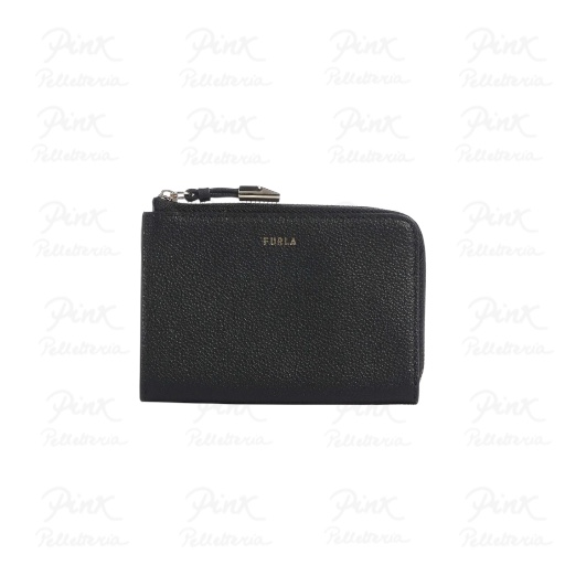 FURLA Goccia M Card Case Vitello Night WP00470-BX3036-O6000 Nero