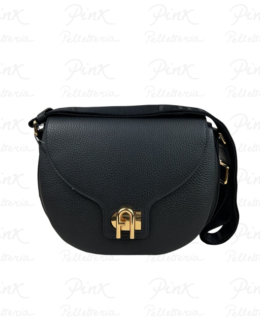 FURLA Lotus S Crossbody Vitello WB01605-BX3916-N9800 Nero + Toni Nero