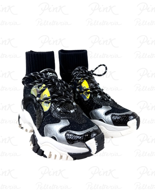 JOIA PARIS Lazy Sneaker Woman 2502095 BlackSilver_A