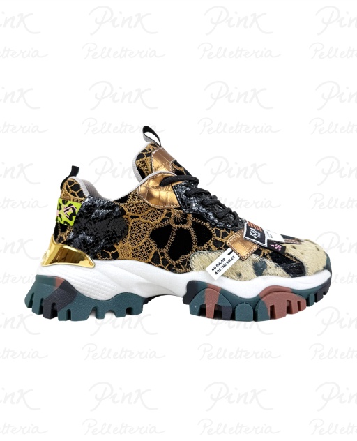 JOIA PARIS Legion Sneaker Woman 2502077 BlackBrown