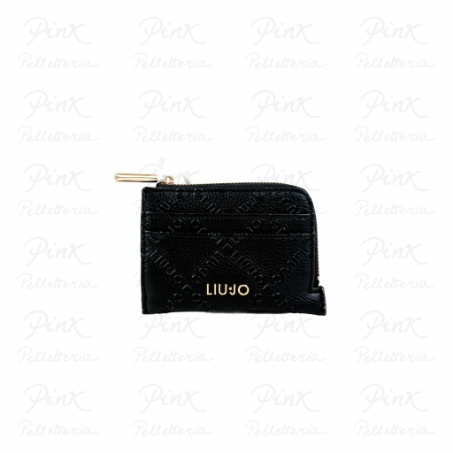 LIU JO Caliwen Ecs S Credit Card Case AF5173E0538-22222 Nero