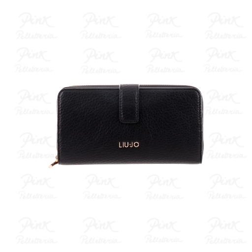 LIU JO Caliwen Ecs XL Zip Around AF5201E0027-22222 Nero