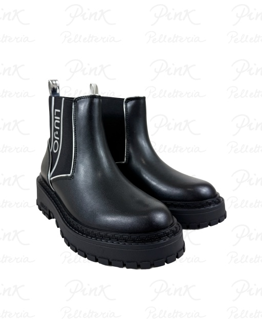 LIU JO Rumi 41 Ankle Boot Calf Leather SF5063PX24122222 Black