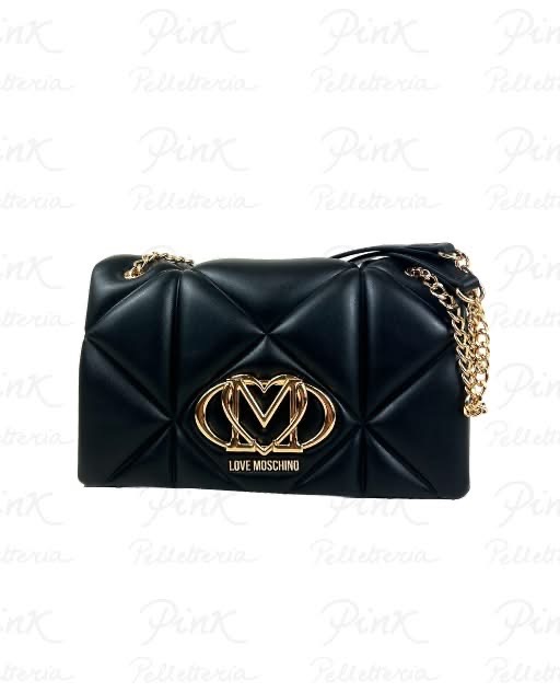 LOVE MOSCHINO Pu Tracolla JC4041PP0N-LC0-000 Nero