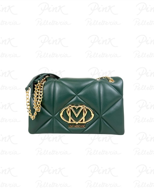 LOVE MOSCHINO Pu Tracolla JC4041PP0N-LC0-850 Verde