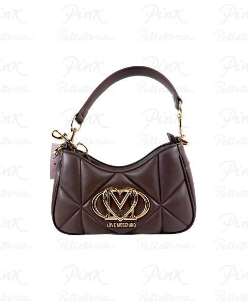 LOVE MOSCHINO Pu Tracolla Piccola JC4080PP0N-LC0-313 Cioccolato