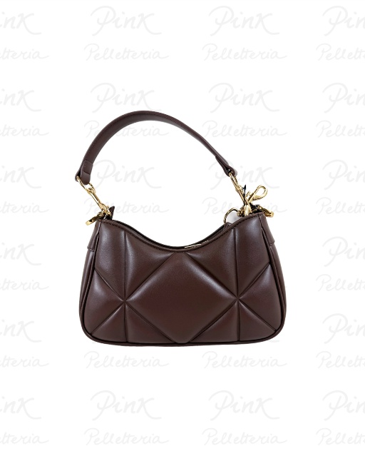 LOVE MOSCHINO Pu Tracolla Piccola JC4080PP0N-LC0-313 Cioccolato