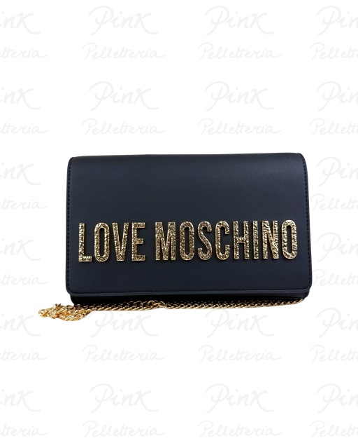 LOVE MOSCHINO Pu grs Tracolla Piccola JC4121PP0N-KD0-00A Nero
