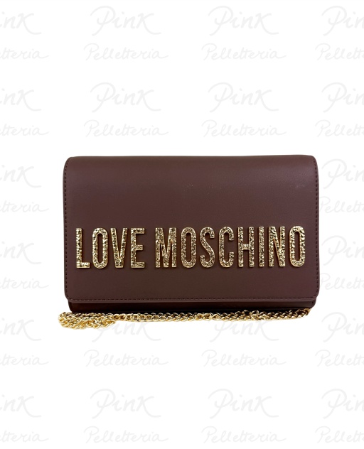 LOVE MOSCHINO Pu grs Tracolla Piccola JC4121PP0N-KD0-31A Cioccolato