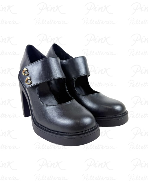 LOVE MOSCHINO Scarpa Donna Mary Jane JA1043AG0N-IA0-000 Nero