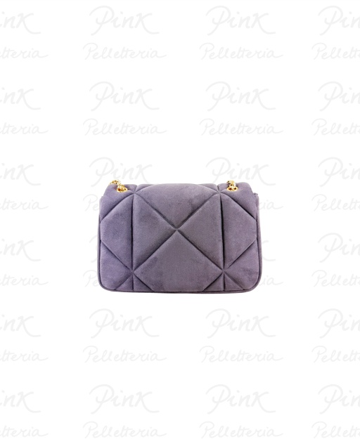 LOVE MOSCHINO Velour Borsa a Spalla JC4314PP0N-KE0-650 Viola