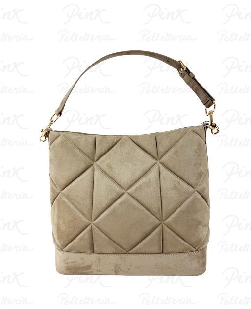 LOVE MOSCHINO Velour Sottospalla JC4313PP0N-KE0-105 Sabbia