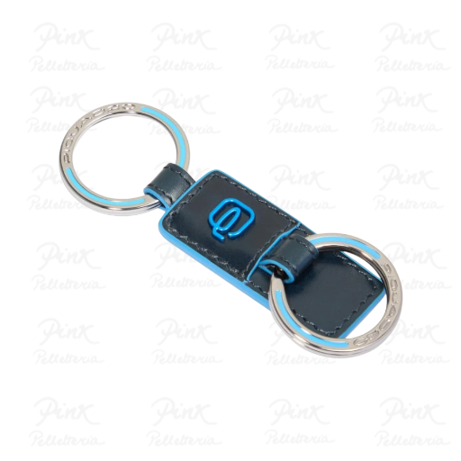 PIQUADRO Portachiavi in Pelle PC6863B2/BLU2 Blue