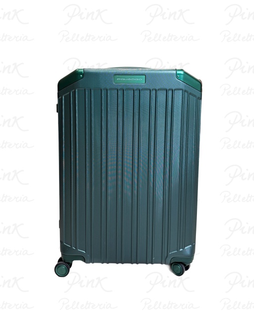 PIQUADRO Trolley Medio 4 Ruote Policarbonato BV4427PQLMVES