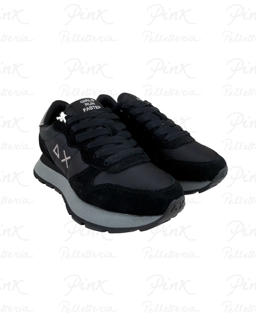 SUN68 Ally Gold Silver Sneaker Donna BZ45202 1134 NeroGrigio Medio