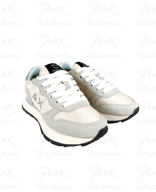 SUN68 Ally Gold Silver Sneaker Donna BZ45202 31 Bianco Panna