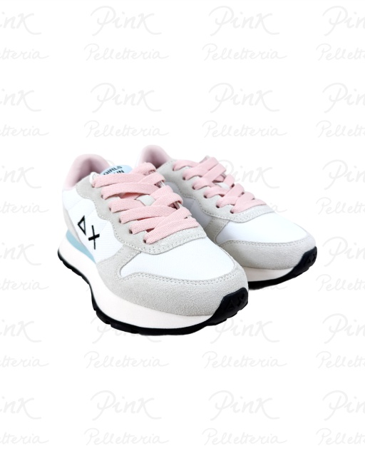 SUN68 Ally Solid Sneaker Donna BZ45201 01 Bianco