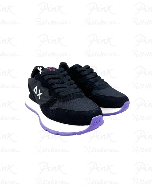 SUN68 Ally Solid Sneaker Donna BZ45201 11 Nero