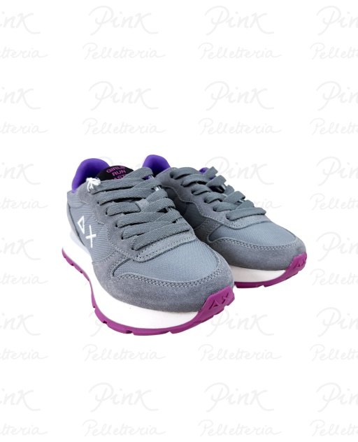 SUN68 Ally Solid Sneaker Donna BZ45201 34 Grigio Medio