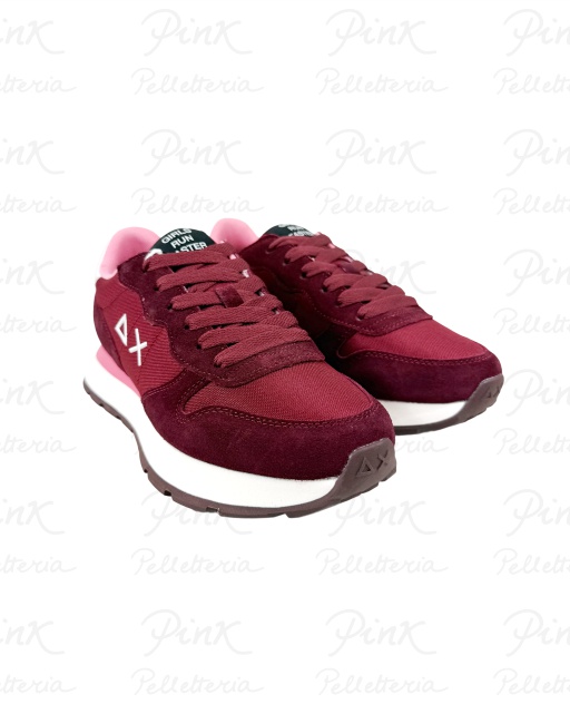 SUN68 Ally Solid Sneaker Donna BZ45201 35 Bordeaux