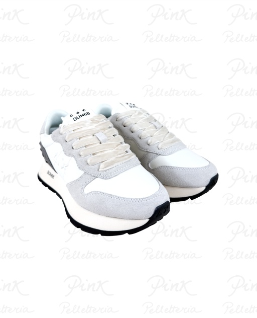 SUN68 Ally Studs Sneaker Donna BZ45206 31 Bianco Panna