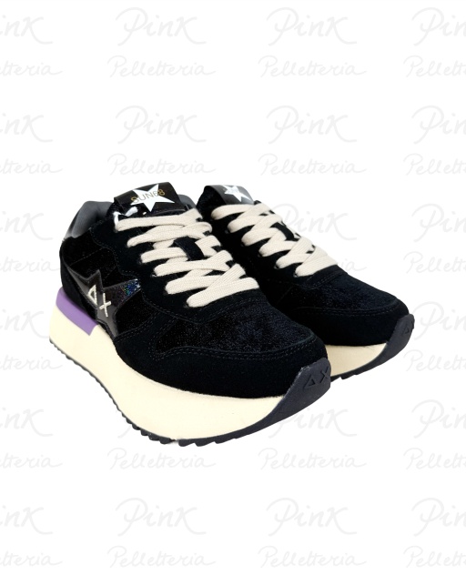 SUN68 Ally Vintage Sneaker Donna BZ45207 31 Bianco Panna