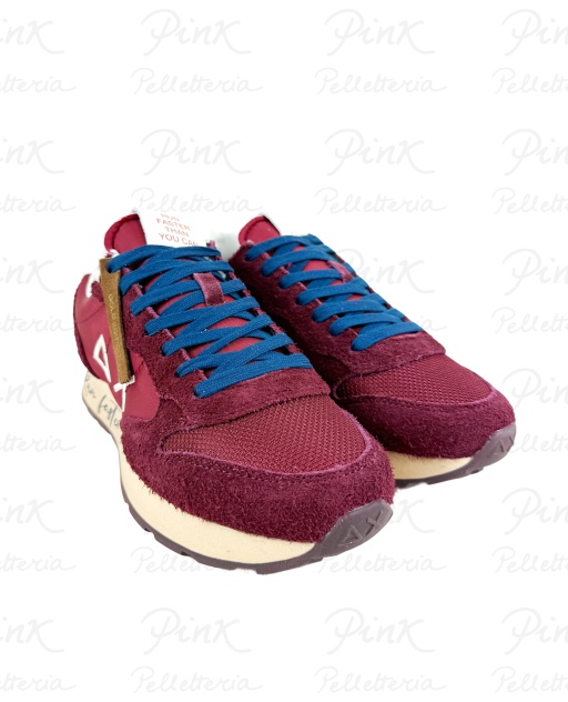 SUN68 Tom Vintage Sneaker Uomo BZ45105 35 Bordeaux