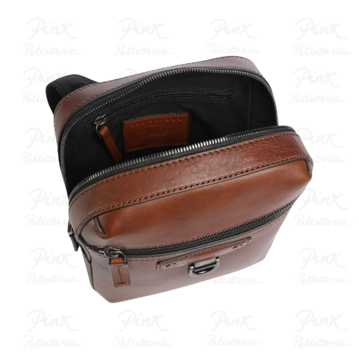 THE BRIDGE Man Iacopo Crossbody 056915EX-1A Marrone - immagine 3