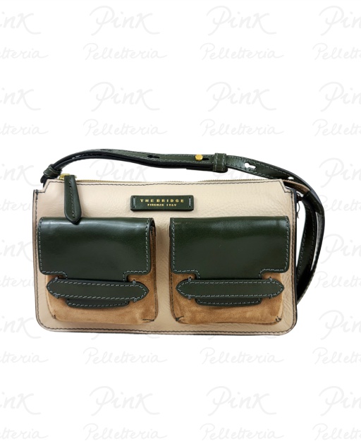 THE BRIDGE Woman Lucrezia Wow Shoulder Bag Mix 0415050P-YV Tirolo