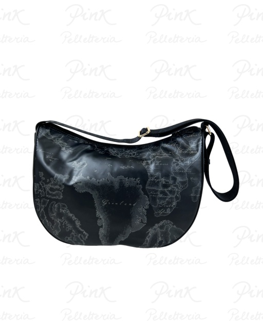 ALVIERO MARTINI PRIMA CLASSE Soft Tracolla Mezzaluna Media S007 6900 0001 Nero
